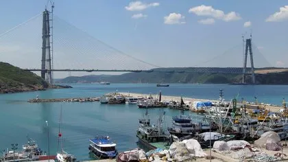 Yavuz Sultan Selim Köprüsü’nün bağlantı yolları havadan görüntülendi
