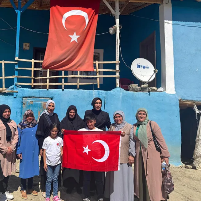 Başkan Erdoğan’ın mektubu şehit ailesine ulaştı