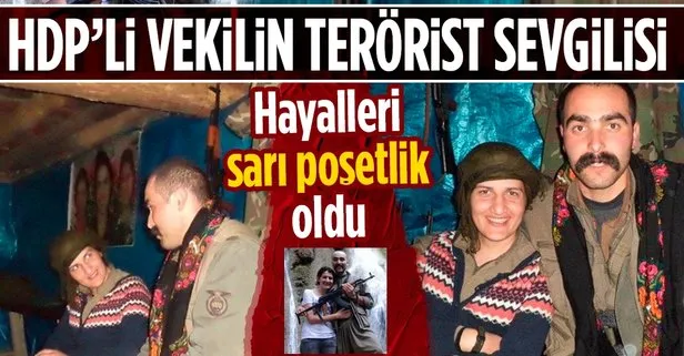 Sarı poşetlik olan PKK’lı leş Volkan Bora, HDP vekili Semra Güzel’in sevgilisi çıktı: Yan yana samimi pozlar