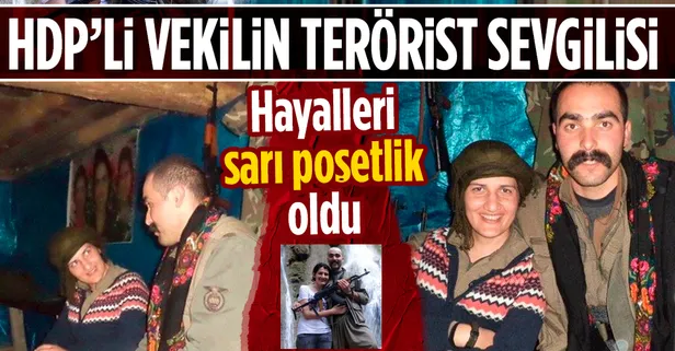 Sarı poşetlik olan PKK'lı leş Volkan Bora, HDP vekili Semra Güzel'in sevgilisi çıktı: Yan yana samimi pozlar