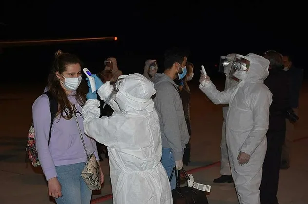 Son dakika: İngiltere'den gelen 166 Türk Kütahya'da karantinaya alındı