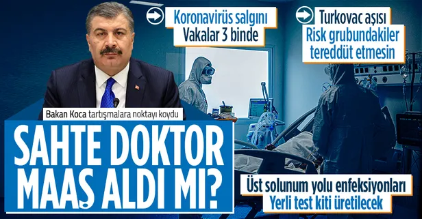 Son dakika: Sahte doktor soruşturması! Bakan Koca: Göreve başlaması ve maaş alması söz konusu değil