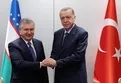 Başkan Erdoğan, Özbekistan Cumhurbaşkanı Mirziyoyev ile görüşme gerçekleştirdi