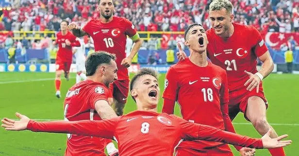 Milli futbolcumuz Arda Güler’in attığı şahane golü, EURO 2024’e damga vurdu! 85 milyon gurur duydu