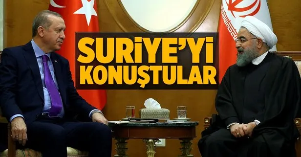Erdoğan ve Ruhani görüştü