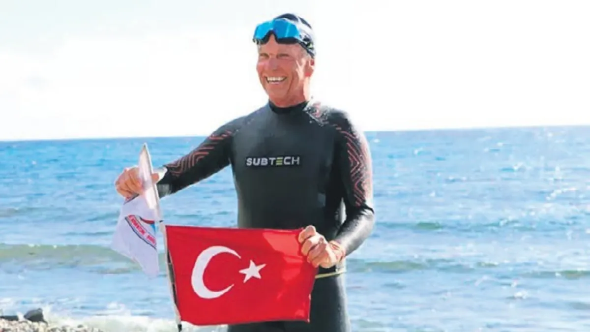 İsveçli yüzücü Jari Cennet Tammi, İstanbul’dan İsveç’e yüzerek gitmeyi hedefliyor