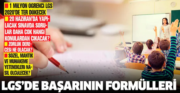 LGS’de başarının formülleri
