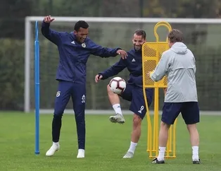 Fenerbahçe antrenmanında dikkat çeken görüntü
