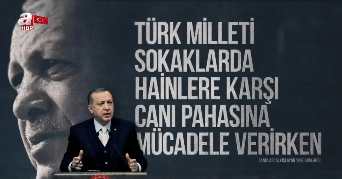 Başkan Erdoğan'dan 15 Temmuz destanına 'tiyatro' diyenlere sert tepki | Video klip