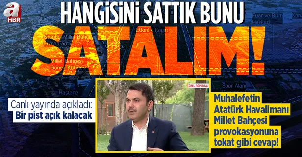 Çevre, Şehircilik ve İklim Değişikliği Bakanı Murat Kurum'dan önemli açıklamalar