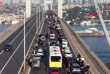15 Temmuz Şehitler Köprüsü'nde 09.05