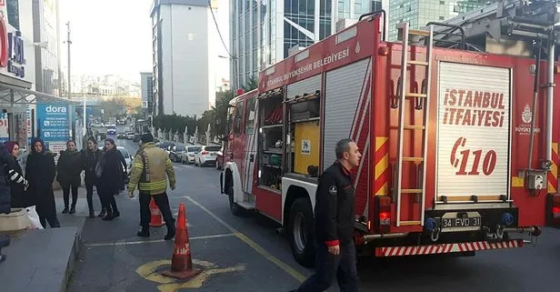 Maltepe Devlet Hastanesi'nde yangın!