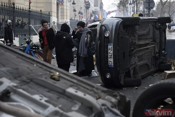 Terör örgütü PKK yanlıları Paris'i savaş alanına çevirdi! Türkiye'deki siyasi ayak HDP iftiraya başladı - 24