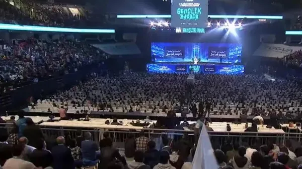 Son dakika: Başkan Erdoğan'dan TÜGVA 5. Olağan Genel Kurulu'nda asgari ücret açıklaması-1