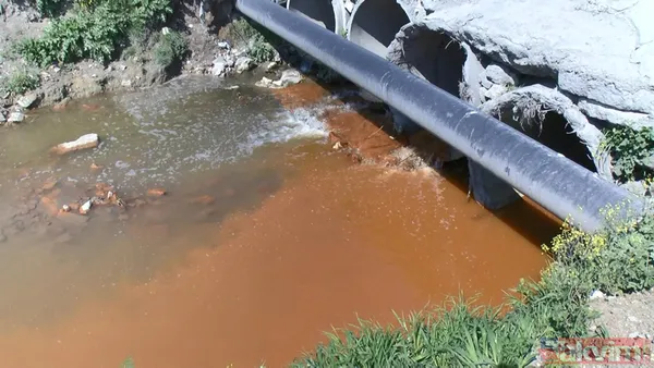 İstanbul'da Başakşehir'den Avcılar'a kadar turuncu akan dere tepki çekti - 14