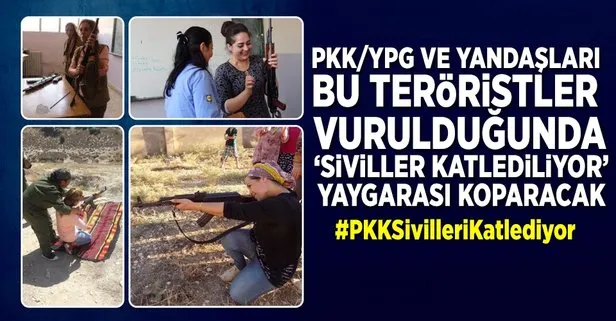 Sivilleri katleden PKK’nın yalanları