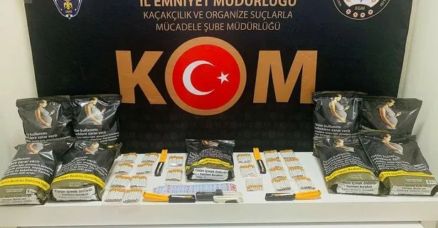 Ankara’da 40 kilogram kaçak tütün ele geçirildi