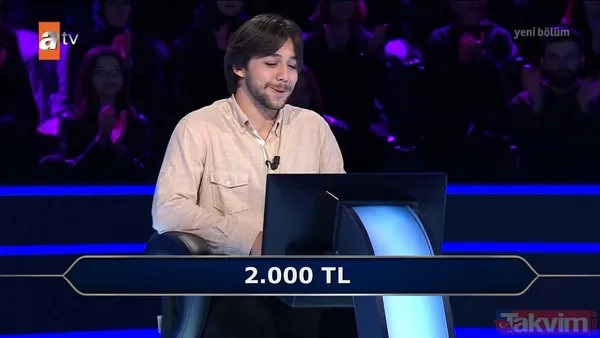 Kenan İmirzalıoğlu'nun sunduğu Kim Milyoner Olmak İster'de 300 bin TL’lik Osmanlı sorusu geceye damga vurdu! - 4