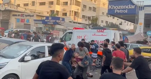 Katil İsrail ordusundan Şifa Hastanesi’ne baskın! Hastaları zorla çıkarmaya çalıştılar