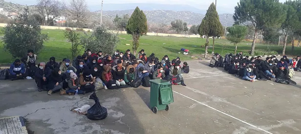 Göçmen kaçakçıları "İtalya'ya götüreceğiz" dedikleri sığınmacıları Aydın''ın Çine ilçesine bıraktılar