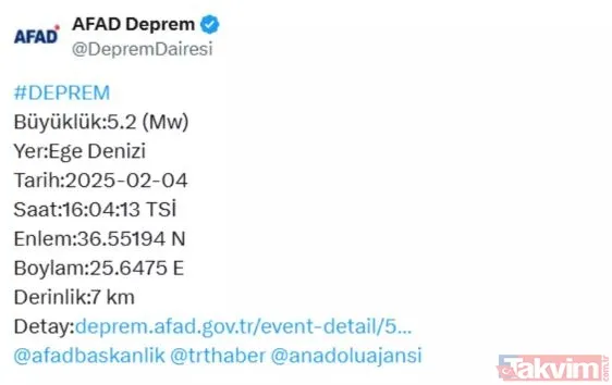 Ege'deki depremler Türkiye’yi de etkiliyor! İzmir, Muğla, Milas, Bodrum, Didim'de yaşayanlara uyarı geldi - 2