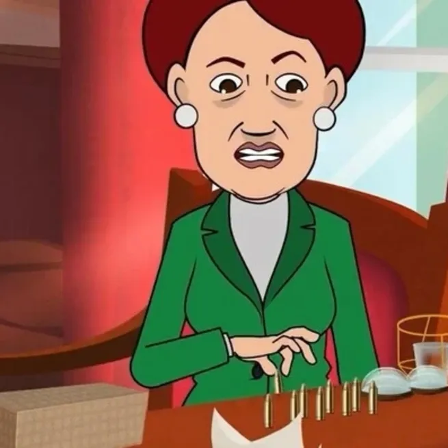 İYİ Parti Genel Başkanı Meral Akşenere Kırmızı Oda animasyonu! Akşener’in siyasi vizyonu böyle tiye alındı