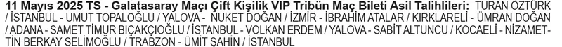 2 Nisan 2025 Papara TS 3. Dönem Kampanyası çekiliş sonuçları açıklandı (Takvim Gazetesi)