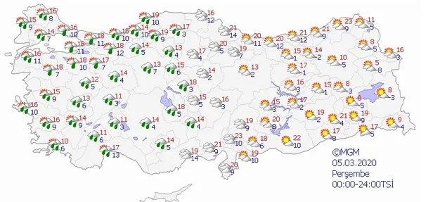 HAVA DURUMU | Meteorolojiden 2 bölgeye son dakika uyarısı! Bugün hava nasıl olacak?-9