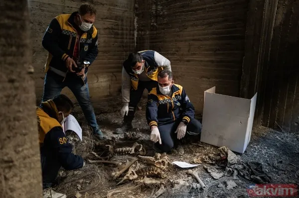 Suriyeliler evlerinde küle dönmüş cesetler buldu! Diktatör Esad yüzünden yıllarca ihbar edemediler - 1