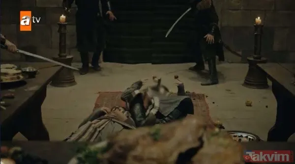 Kuruluş Osman’da nefes kesen sahne! Tekfurlar Osman Bey’in Söğüt’te verdiği yemeğe saldırdı! Vali Saguros ve Göktuğ yaralandı - 4