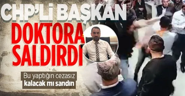 CHP Şemdinli İlçe Başkanı Ethem Karakoç ve kardeşi doktor darbetti!