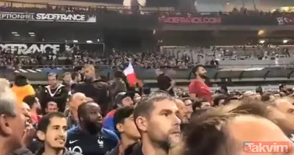 Fransa-Türkiye maçında tribünlerde provokatif pankart! UEFA'dan ceza gelecek mi? - 8