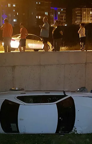 Karabük'te ilginç kaza