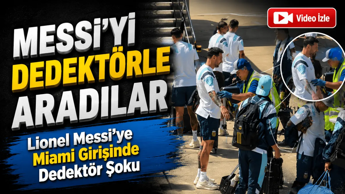 Miami'de Messi'ye sıkı güvenlik prosedürü!