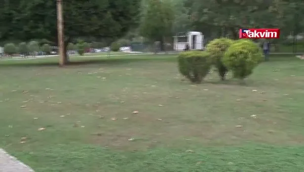 Parkta dehşet! 'Bu park bizim mekanımız, fotoğraf çekemezsiniz'