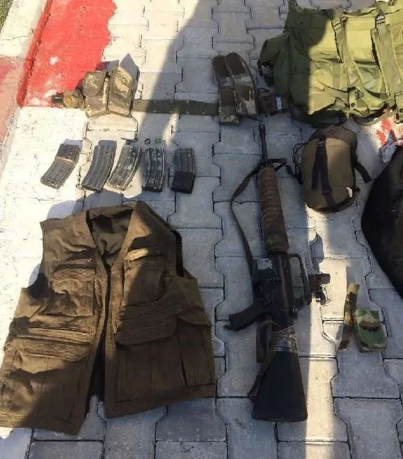 PKK'lı terörist, ABD yapımı M-16 ile yakalandı-1
