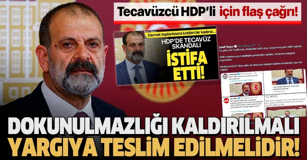 AK Parti Eski Şanlıurfa Milletvekili Şamil Tayyar: HDP Mardin Milletvekili Tuma Çelik’in dokunulmazlığı kaldırılsın