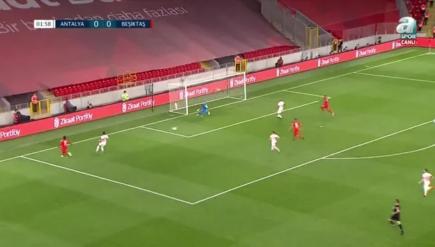 GOL | Antalyaspor 0 - 1 Beşiktaş