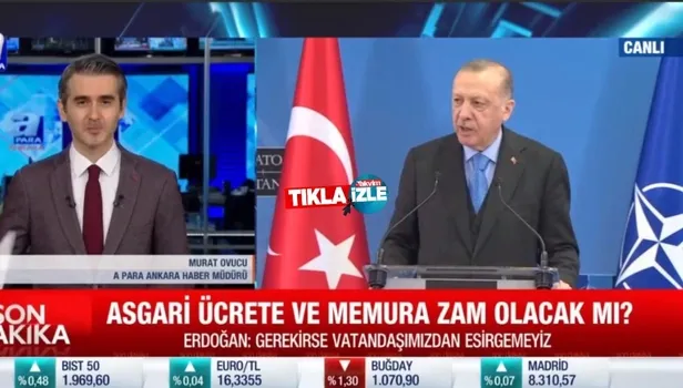 Başkan Erdoğan'dan asgari ücrete zam açıklaması! Asgari ücrete ikinci zam var mı? Ek zam - Ara zam yapılacak mı? |VİDEO HABER İZLE