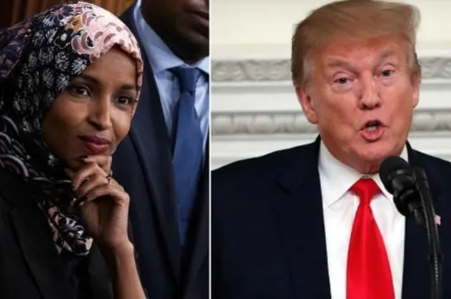 İlhan Omar'ı hedef gösteren Trump'a tepki
