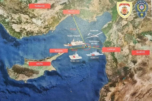 Son dakika: Bakan Soylu açıkladı: Suriye açıklarında bir gemide 1,5 tonun üzerinde esrar ele geçirildi