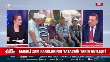 Emekli zam farkları 7 Ağustos'ta hesaplarda