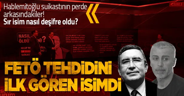 Son dakika: FETÖ tehdidine dikkat çeken ilk isimdi! Necip Hablemitoğlu suikastının perde arkasında neler var?