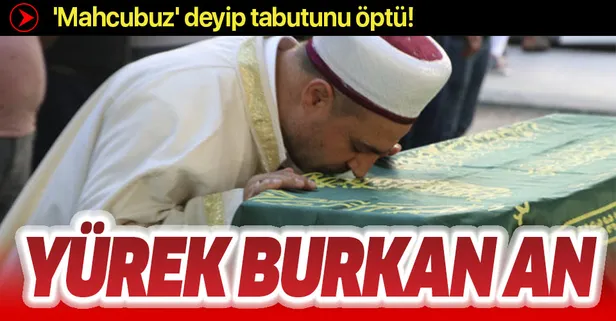 Annesi ve sevgilisi tarafından öldürülen minik Eymen, gözyaşlarıyla uğurlandı... Müftü, 'mahcubuz' deyip tabutunu öptü