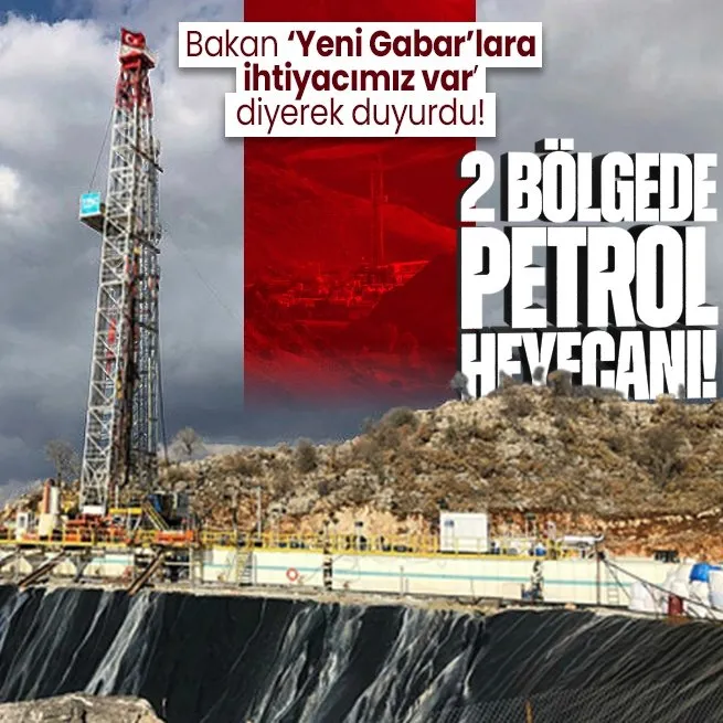 Son dakika: Enerji ve Tabii Kaynaklar Bakanı Alparslan Bayraktar iki bölgeyi işaret etti! Petrol keşfinde yeni Gabarlar geliyor