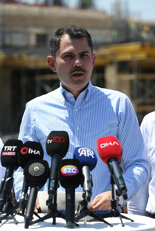 Çevre, Şehircilik ve İklim Değişikliği Bakanı Murat Kurum: ''Hep söyledik ilk işimiz deprem bölgesi''-4