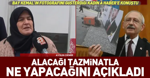 Kılıçdaroğlu’nun "Çöpten ekmek topluyor" dediği Aysun Demir A Haber'e konuştu