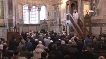Kariye Camii’nde 79 yıl aradan sonra ilk Cuma namazı