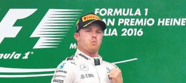 Formula 1’de zafer Nico Rosberg’in