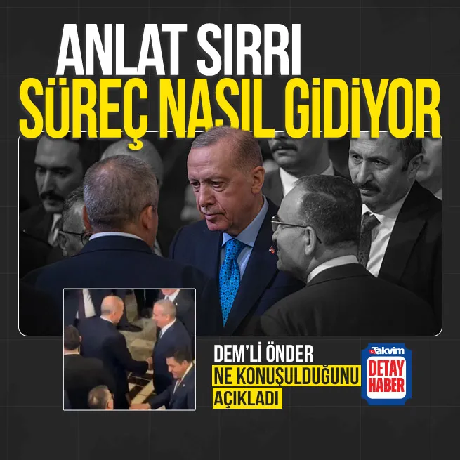 Sırrı Süreyya Önder anlattı... Başkan Erdoğan ile ne konuştular?